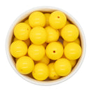 Yellow Solid Beads 20mm (Package of 10)