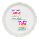 Today's Mood: Bitchy with a Chance of Sarcasm Silicone Focal Bead 30mm (Package of 2)