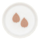Latte Leaf Silicone Focal Bead 29x22mm (Package of 2)