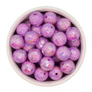 Lilac Iridescent Disco Beads 16mm (Package of 10)