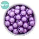 Purple Illusion Beads 16mm (Package of 10)
