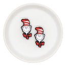 A Cat Who Wears Hats Silicone Focal Bead 36x19mm (Package of 2)