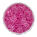 Hot Pink Bubble Beads 20mm (Package of 10)