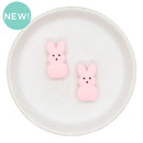 Light Pink Peeps Focal Bead 30x17mm (Package of 2)