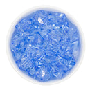 Translucent Sky Blue Cube Beads 20mm (Package of 10)