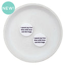 i spend my time with hoes and dirt bags Printed Silicone Focal Bead 24mm (Package of 2) - ABC Exclusive