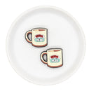 Central Perk Coffee Mug Silicone Focal Bead 30x26mm (Package of 2)