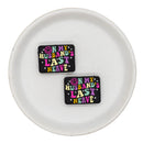 On My Husband's Last Nerve Silicone Focal Bead 23x30mm (Package of 2)