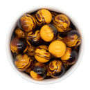Fall Marble Stripe Beads 20mm (Package of 10)