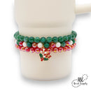 Translucent Silicone Boot for Tumblers/Stopper for Beaded Tumbler Wraps (Package of 1)