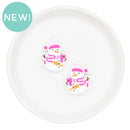 Bougie Snowman Silicone Focal Bead 28x23mm (Package of 2)
