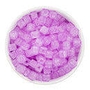 Thistle Crackle Square Beads 8mm (Package of Approx. 35 Beads)