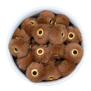 Large Hole Fuzzy Rondelle 19x12mm (Package of 10)