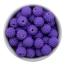 Purple Opaque Rhinestone Beads 16mm (Package of 10)