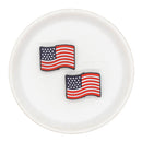American Flag Focal Bead 22x30mm (Package of 2)