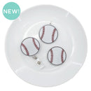 Baseball Acrylic Accent 50mm (Package of 1)