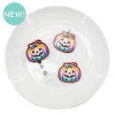 Rainbow Jack-O-Lantern Acrylic Accent 41x44mm (Package of 1)