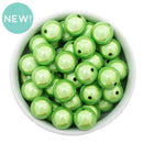 Chartreuse Illusion Beads 16mm (Package of 10)