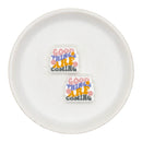 Good Things are Coming Silicone Focal Bead 21x25mm (Package of 2)