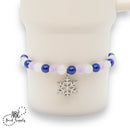 Translucent Silicone Boot for Tumblers/Stopper for Beaded Tumbler Wraps (Package of 1)