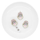 Bubblegum Santa Acrylic Accent 45x36mm (Package of 1)