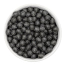 Hematite Super Glitter Beads 8mm (Package of Approx. 50 Beads)