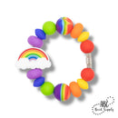 Rainbow Silicone Beverage Charm Kit