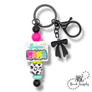 Black Matte Bow Charm 23x22mm (Package of 5)
