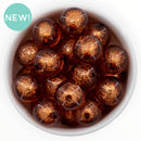 Brown Foil Core Beads 20mm (Package of 10)