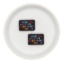 Hang On, Let Me Overthink This Silicone Focal Bead 30x20mm (Package of 2)