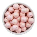 Powder Pink Iridescent Satin Finish Beads 16mm (Package of 10)