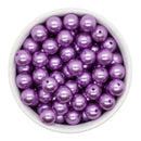 Deep Lilac Pearl Beads 12mm (Package of 20)