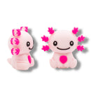 3-D Axolotl Silicone Focal Bead 27x26x16mm (Package of 2)