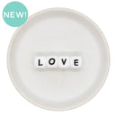 "LOVE" Letter Set Silicone Beads 12mm