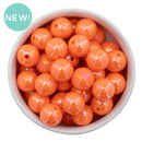 Orange Iridescent Solid Beads 16mm (Package of 10)