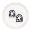 Let's Go Ghouls Silicone Focal Bead 28x25mm (Package of 2)