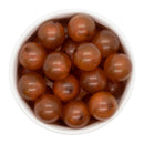 Brown Translucent Shimmer Beads 20mm (Package of 10)