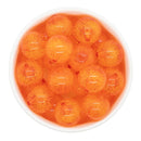 Orange Bubble Beads 20mm (Package of 10)