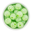 Pistachio Pebbled Illusion Rhinestone Beads 20mm (Package of 5)