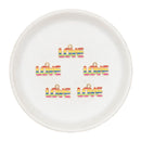 Love Rainbow Enamel Charm 22x12mm (Package of 5)