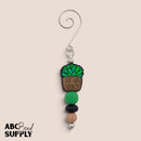 I Don't Give a Fucculent Silicone Focal Bead 30x25mm (Package of 2)