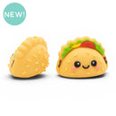 3-D Taco Silicone Focal Bead 27x20x18mm (Package of 2)
