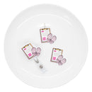 Crocs & Medical Chart Acrylic Accent 40x43mm (Package of 1)