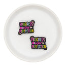 Progress Over Perfection Pencil Silicone Focal Bead 23x30mm (Package of 2)
