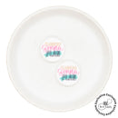 Planners Gonna Plan Printed Silicone Focal Bead 24mm (Package of 2) - ABC Exclusive