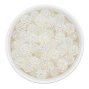 Clear Iridescent Rhinestone Beads 12mm (Package of 20)