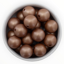 Mocha Matte Beads 20mm (Package of 10)