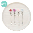 Glitter Beadable Badge Reel (Package of 1)