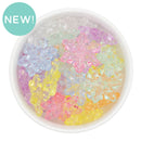 Translucent Snowflake Bead Color Mix 29x30mm (Package of 10)