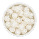 Suspended Snowflake & Pearl Confetti 16mm Bead Mix (Package of 10)